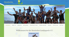 Desktop Screenshot of hessische-landjugend.de